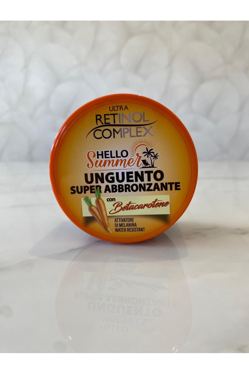 Súper bronceador zanahorias