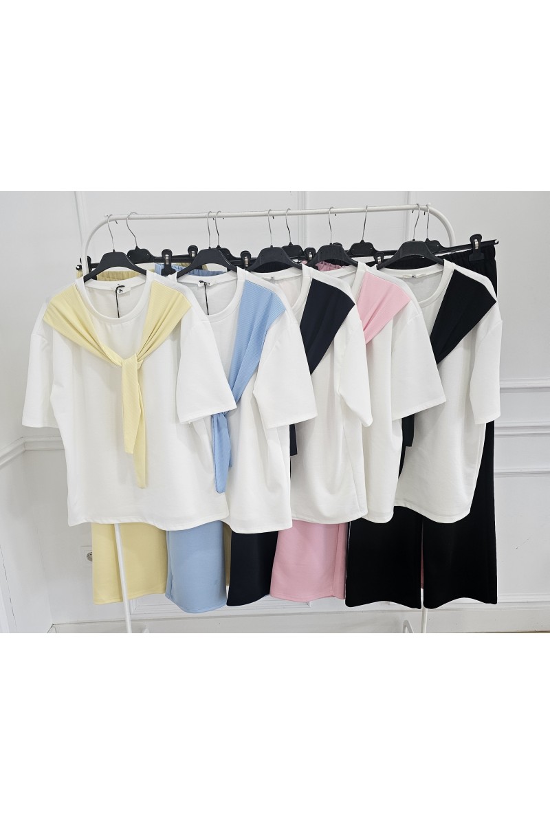 Conjunto doble capa de aire combi nudo