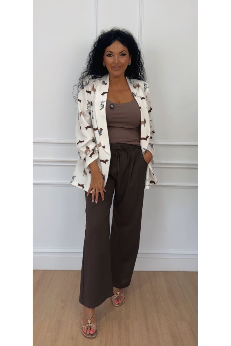 Blazer animada smoking