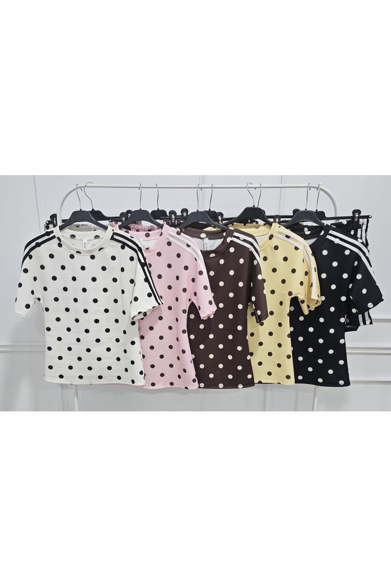 Conjunto adis lunar short promoción