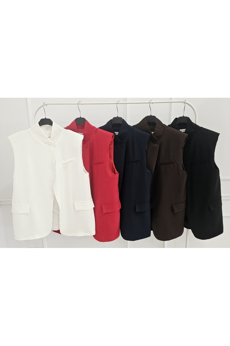 Chalequillo solapa cruzada