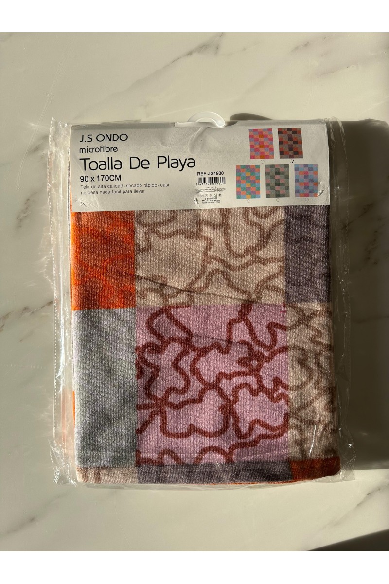 Toallas microfibra inspiración tous