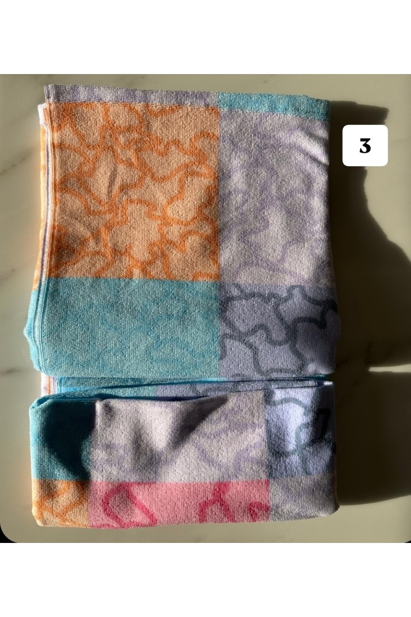 Toallas microfibra inspiración tous