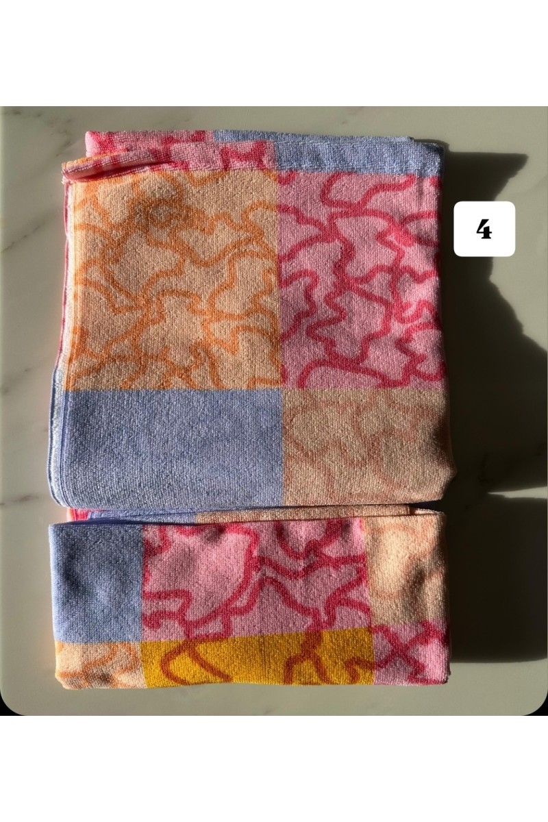 Toallas microfibra inspiración tous