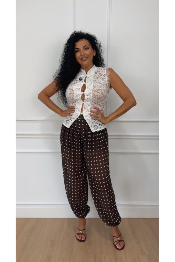 Pantalón baggy lunar