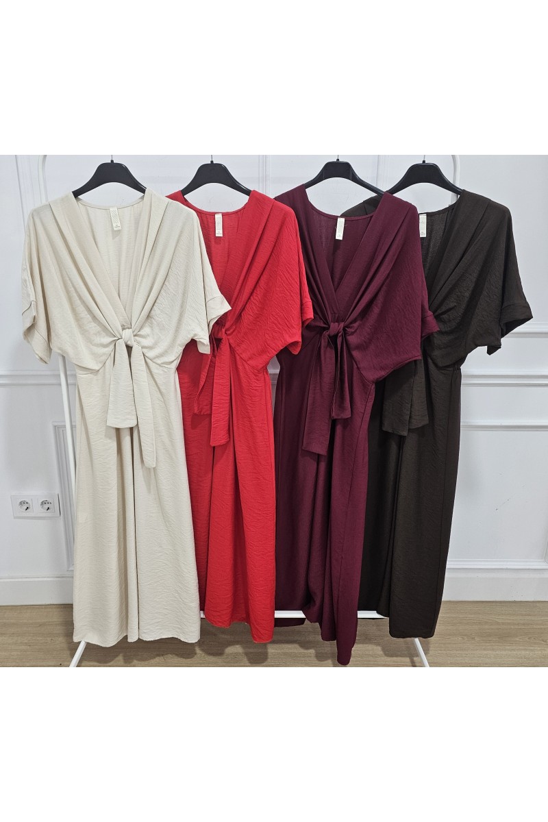 Vestido anudado