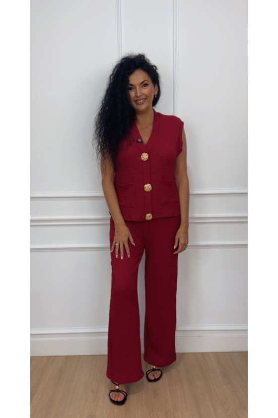 Conjunto promoción tarifa botones dorado