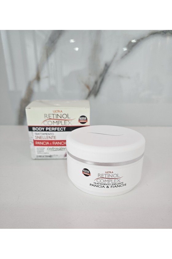 Crema reductora intensiva vientre y caderas retinol complex