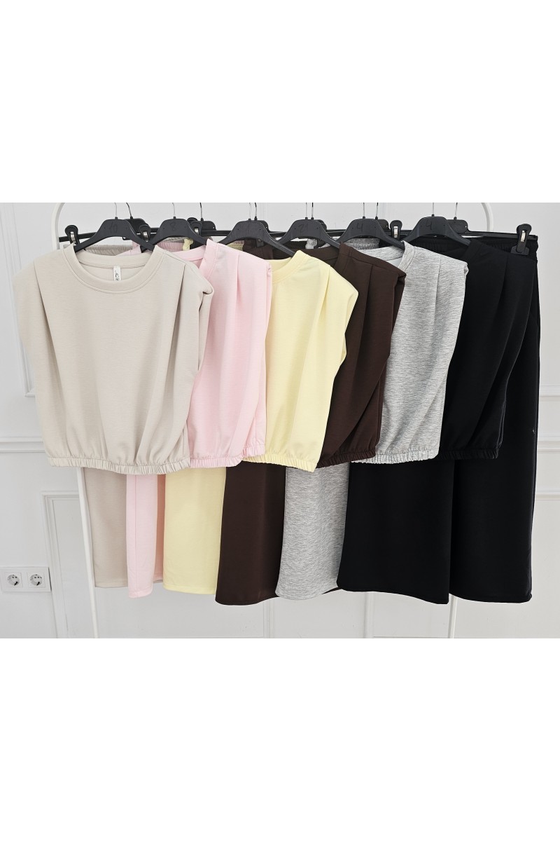 Conjunto Zoe doble capa de aire