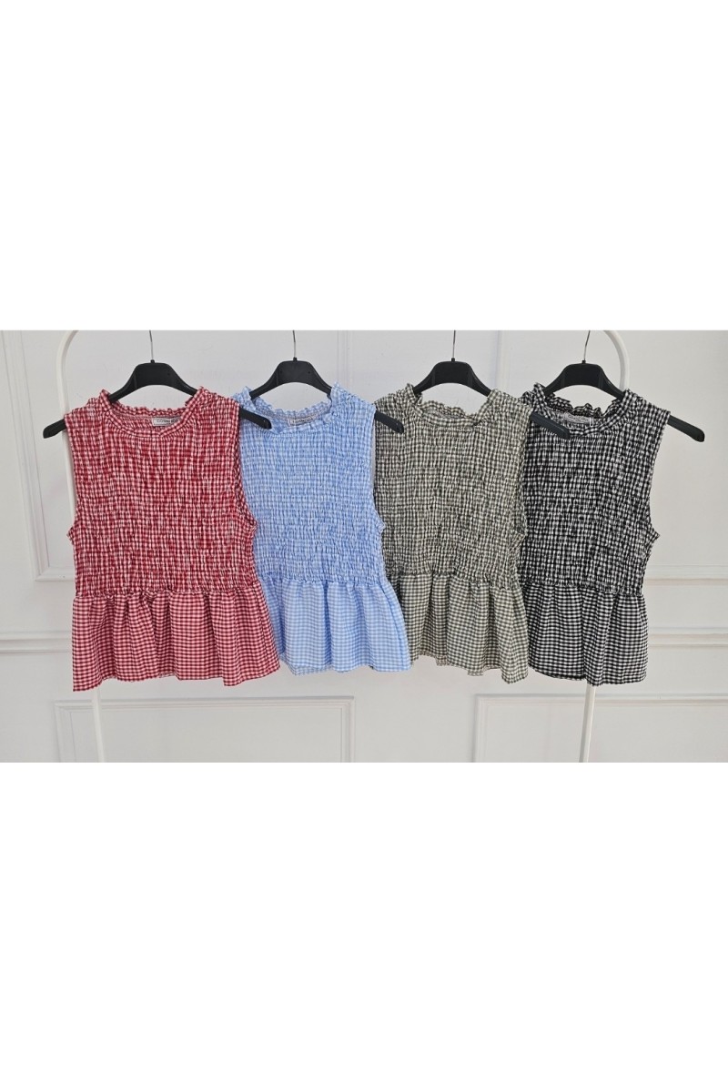 Blusa vichy