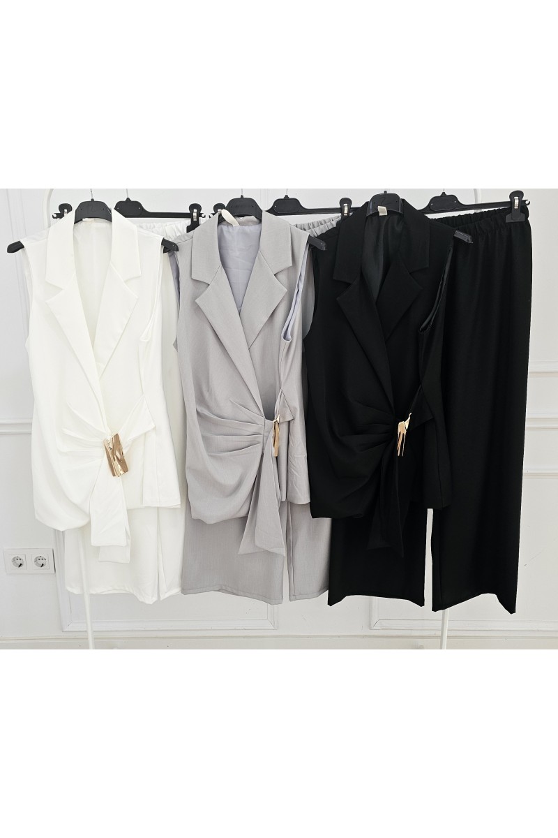 Traje chaqueta sin mangas Minerva