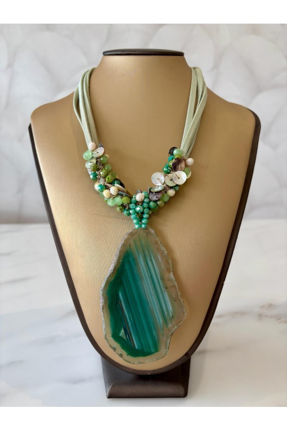 Collar vega verde