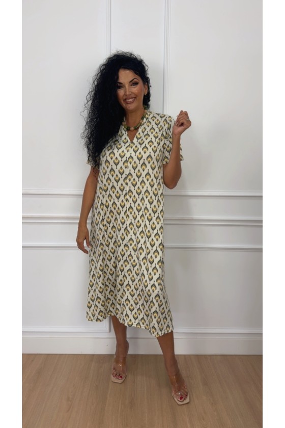 Vestido punto seda