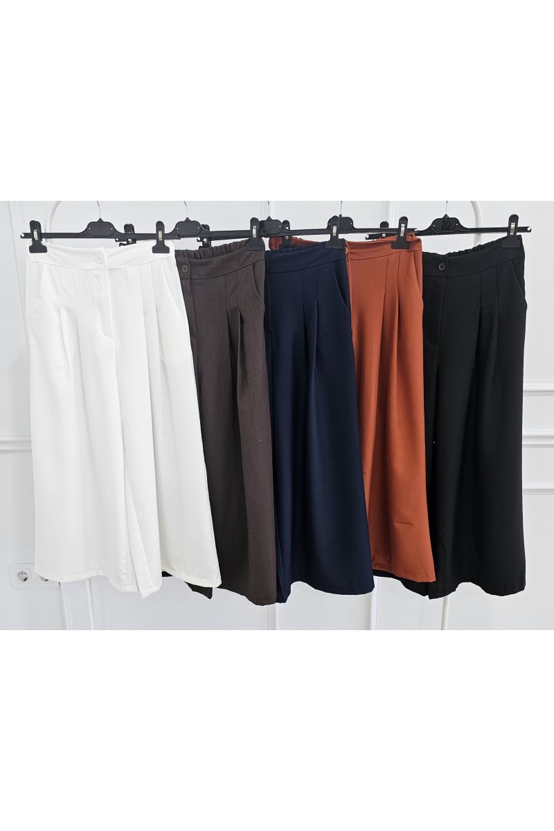 Pantalón vestir culotte