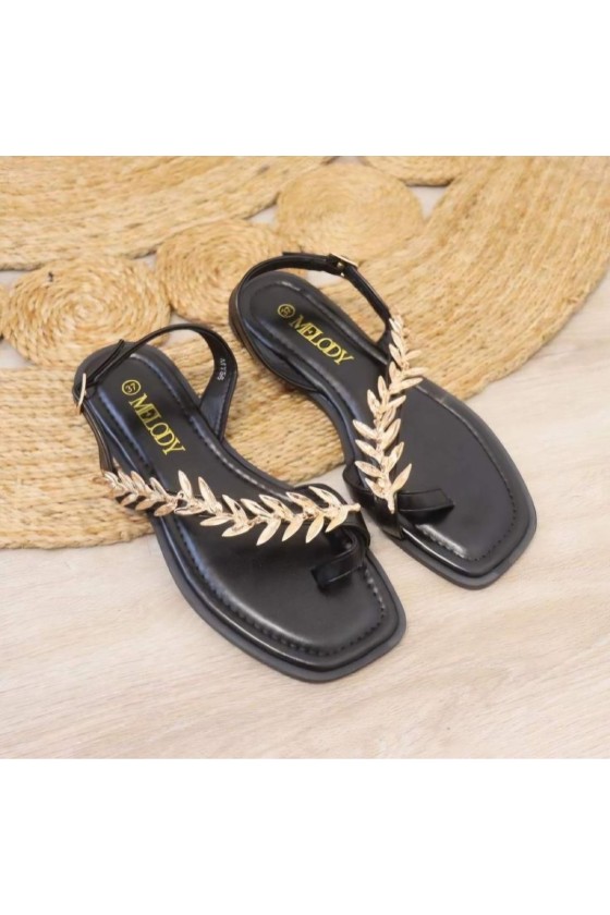 Sandalias my56 negra