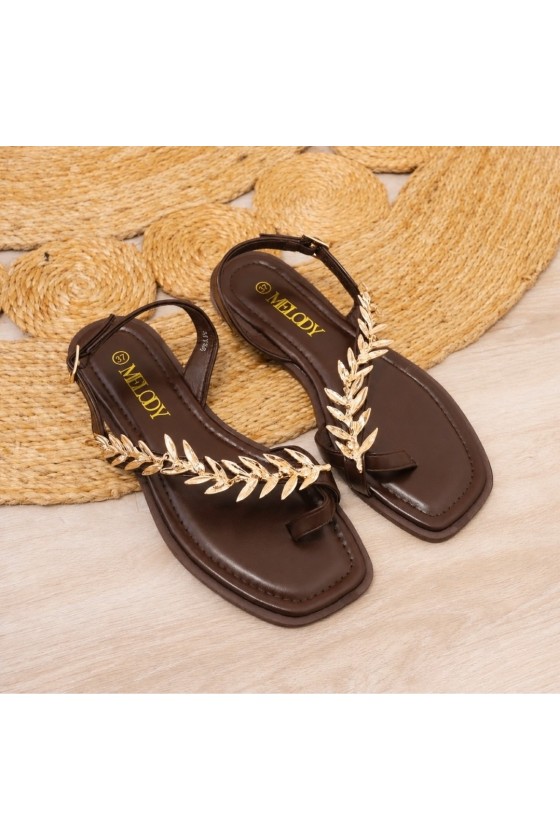 Sandalias my56 chocolate