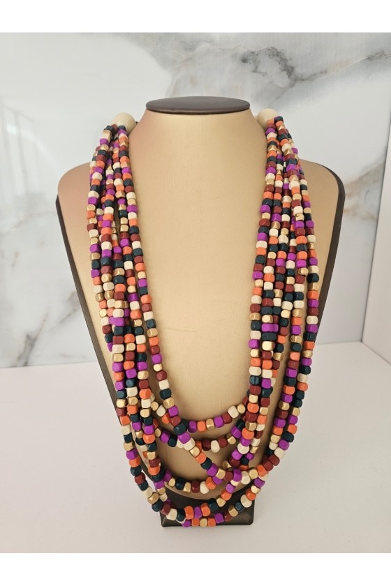 Collar cascada Masái