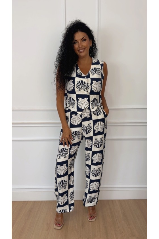 Conjunto chalequillo concha
