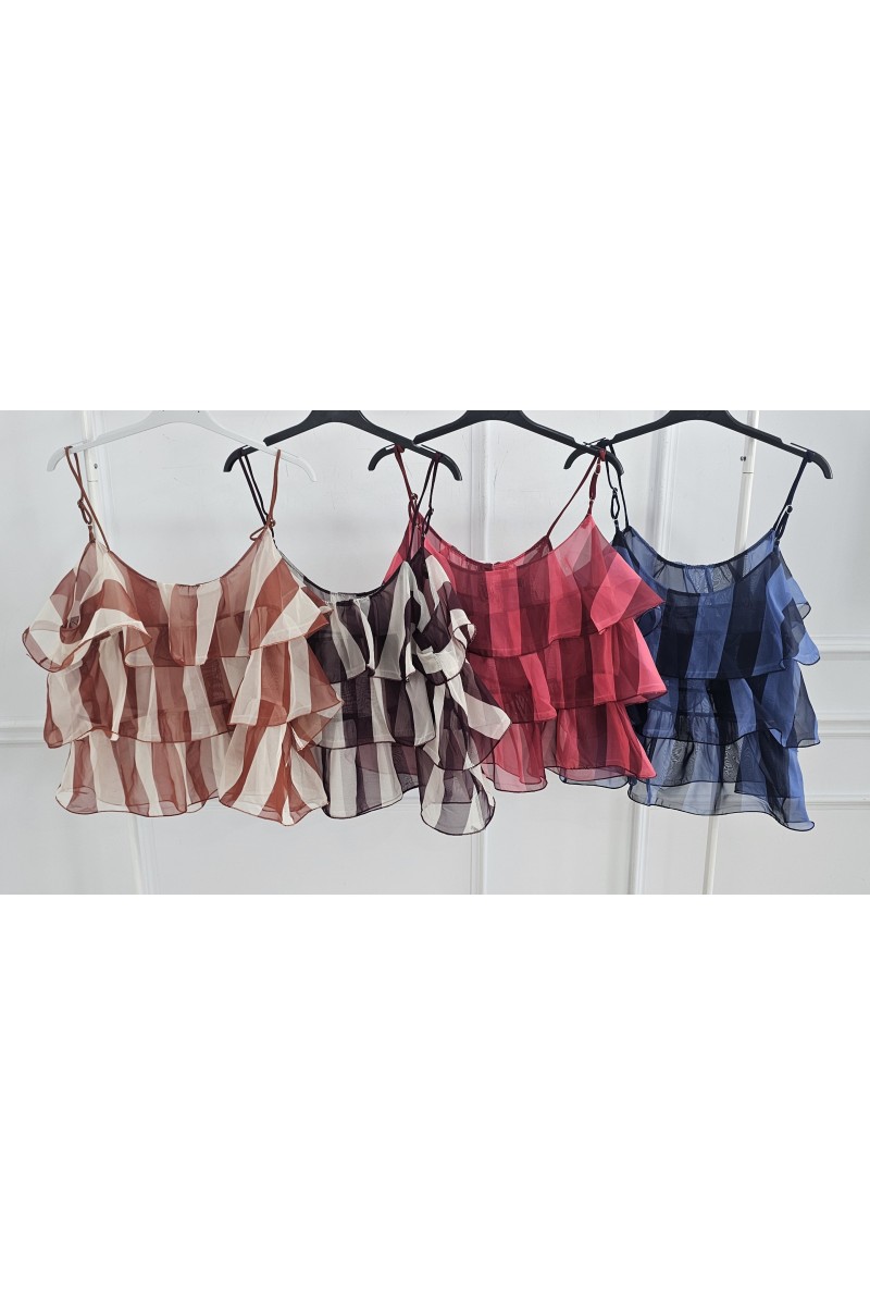 Blusa volante candela