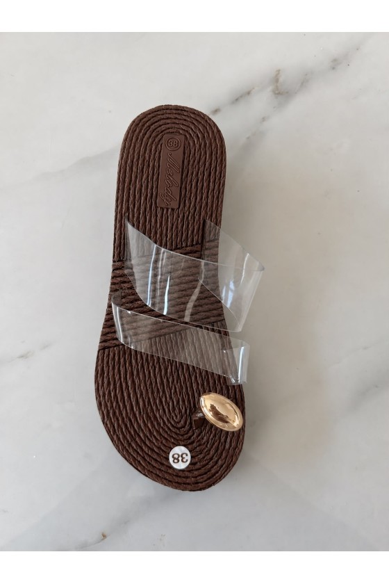 Sandalias doble tira anillo