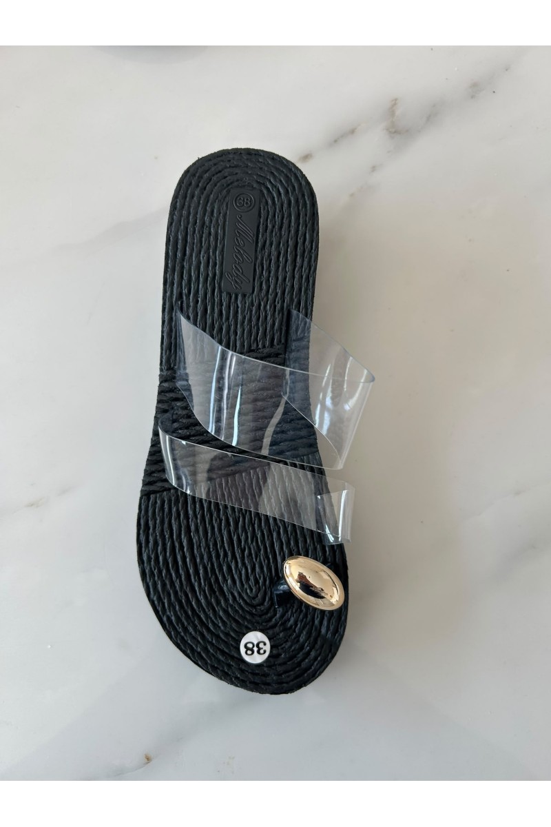 Sandalias doble tira anillo