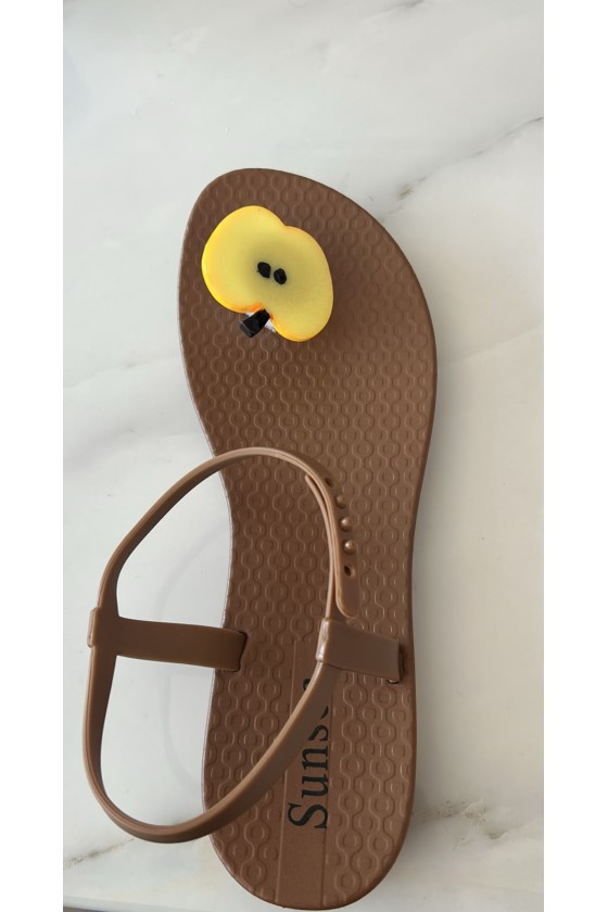 Sandalias frutas