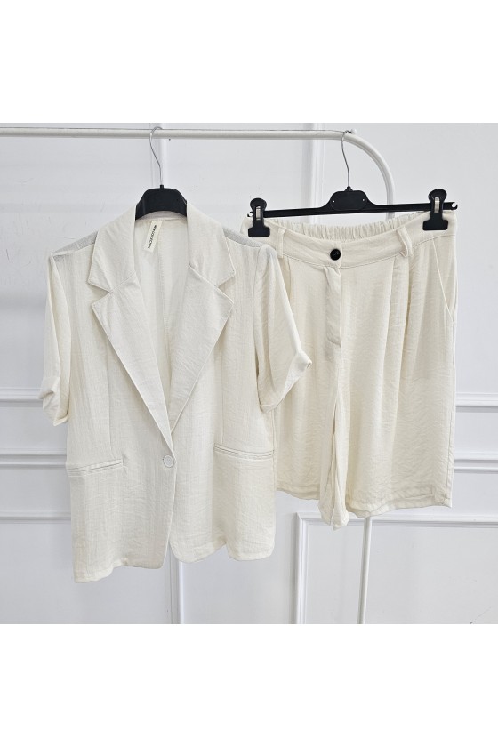 Traje chaqueta bermuda