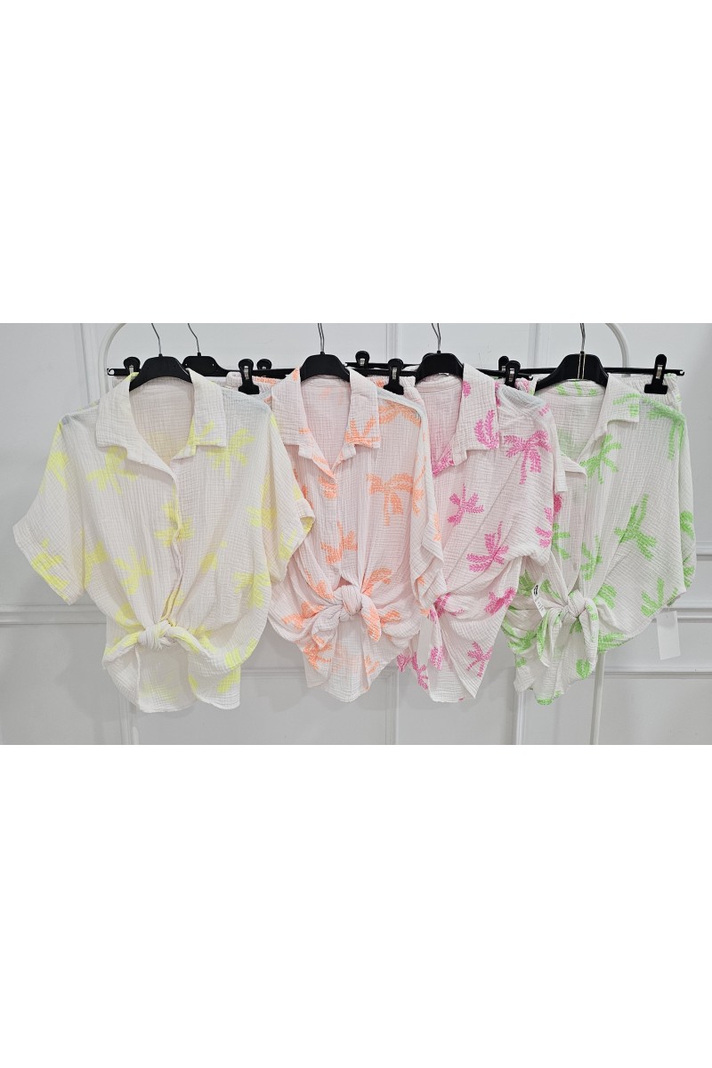 Conjunto flúor palmeras